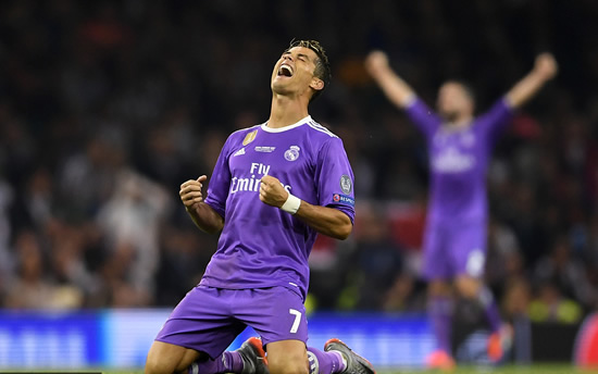 Juventus 1 - 4 Real Madrid: Ronaldo at the double as Real Madrid make it a dozen of European titles