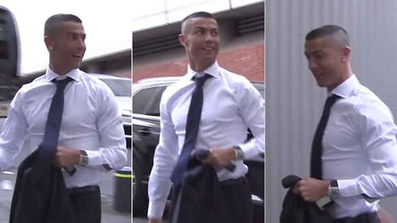 Cristiano Ronaldo has a haircut to celebrate La Duodecima!