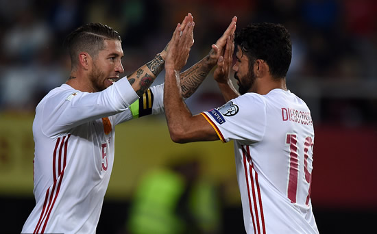FYR Macedonia 1 - 2 Spain: David Silva and Diego Costa score but Macedonia give Spain a World Cup fright