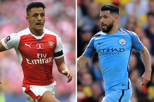 EXCLUSIVE: Arsenal and Manchester City consider stunning swap involving Sanchez and Aguero