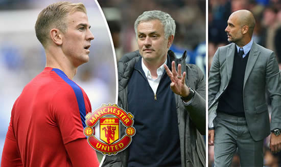 Pep Guardiola gives green light for Joe Hart to join Manchester United