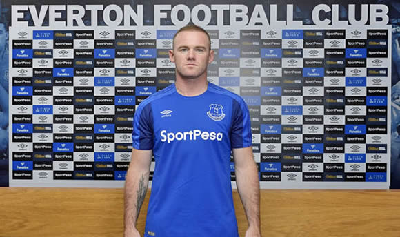 Wayne Rooney returns to Everton 13 years after leaving for Manchester United