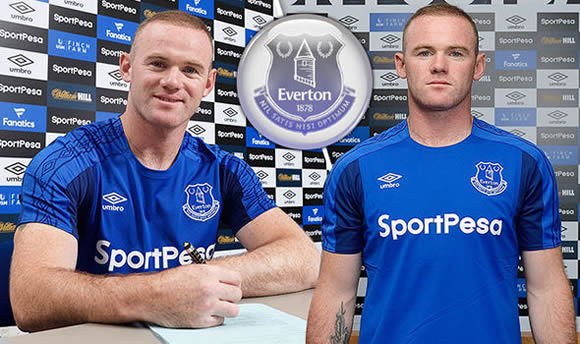Wayne Rooney returns to Everton 13 years after leaving for Manchester United
