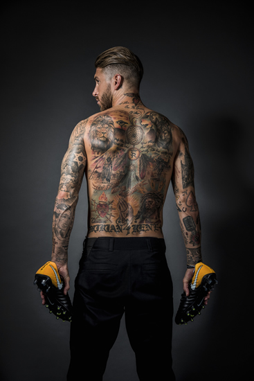 Discover the secrets of Sergio Ramos' tattoos