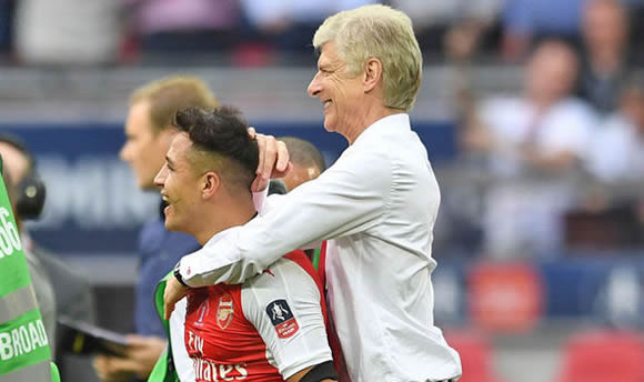 Arsene Wenger texts Alexis Sanchez in bid to convince him to stay at Arsenal