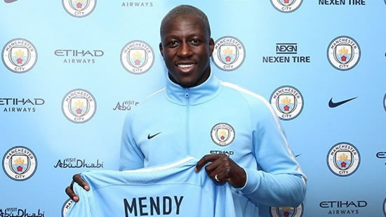 Manchester City announce £49.2m signing of Benjamin Mendy