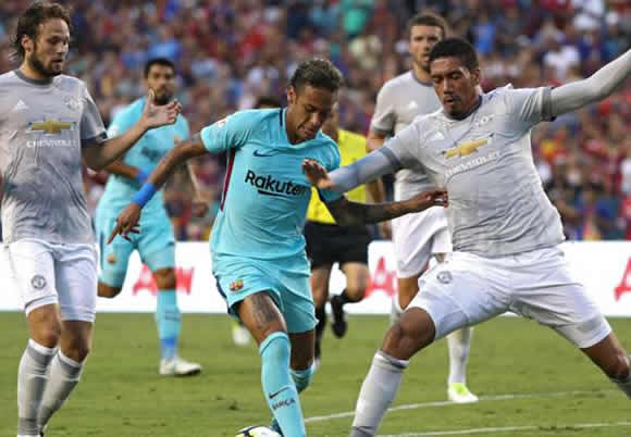 Barcelona 1 - 0 Manchester United: PSG target Neymar inspires ICC win