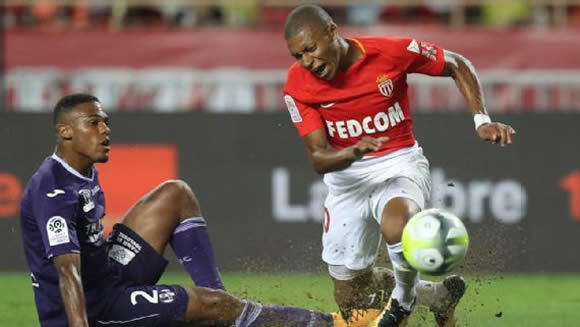 AS Monaco 3 - 2 Toulouse: Kylian Mbappe limps off as Monaco begin Ligue 1 run with win