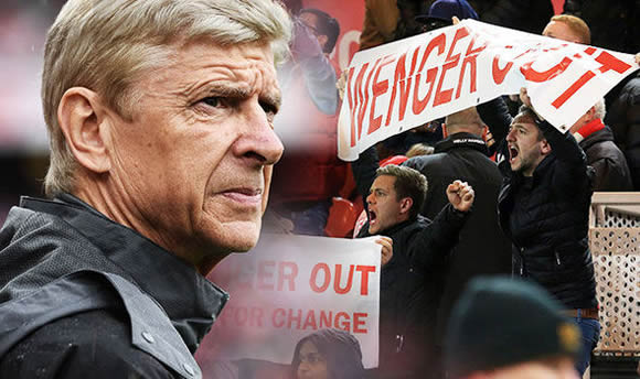 Arsene Wenger tells Arsenal fans: Sorry I'm still here, I understand some want to KILL me