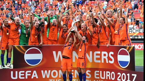 Holland win the women's European Championship