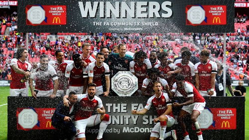 Arsenal beat Chelsea on penalties for deserved Community Shield win