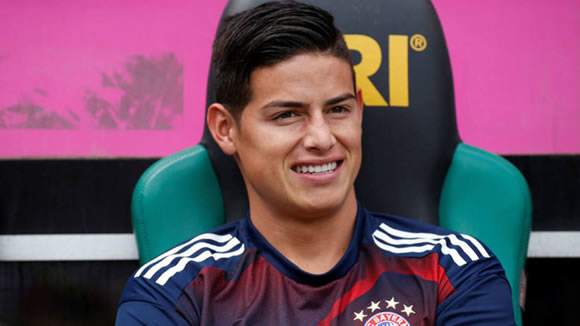 James Rodriguez earns 6.5 million net a season at Bayern Munich