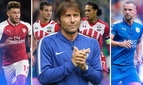 Chelsea EXCLUSIVE: Antonio Conte planning £200m spree for FIVE new signings