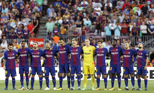 Barcelona 2 - 0 Real Betis: Lionel Messi denied landmark goal but Barcelona get off to winning start