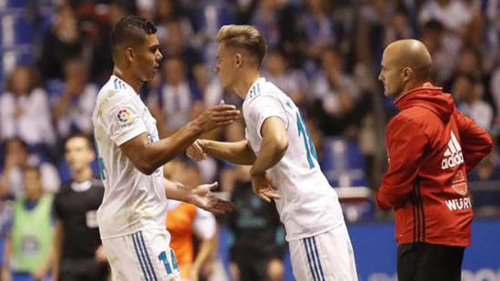 Zidane has already used 18 players in just four matches