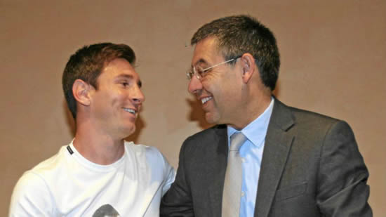 Bartomeu and Messi come face to face in Monaco