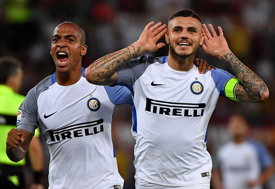 AS Roma 1 - 3 Inter Milan: Mauro Icardi double inspires Inter Milan to victory over Roma