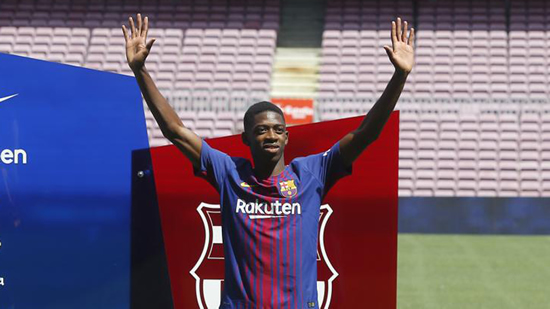 Dembele: Neymar is one of the best in the world, I am here to develop and improve