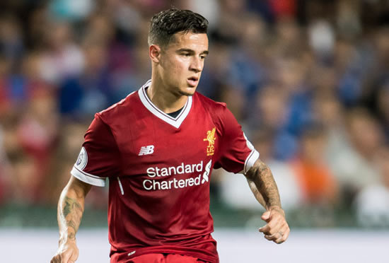 Philippe Coutinho returns to Liverpool training and is poised to face Manchester City