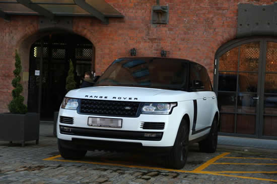 Alex Oxlade-Chamberlain risks ticket as he parks luxury Range Rover in disabled bay in Liverpool