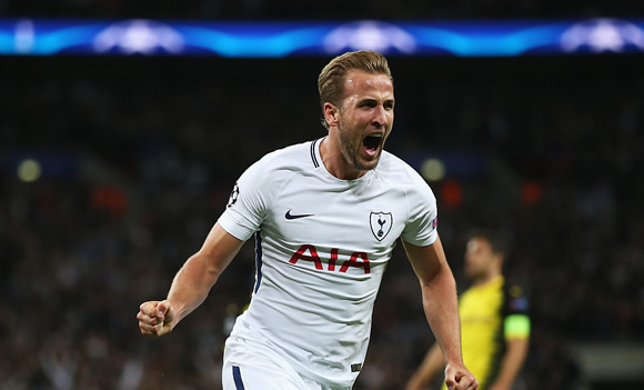Tottenham Hotspur 3 - 1 Borussia Dortmund: Harry Kane bags a brace as Tottenham beat Borussia Dortmund at Wembley