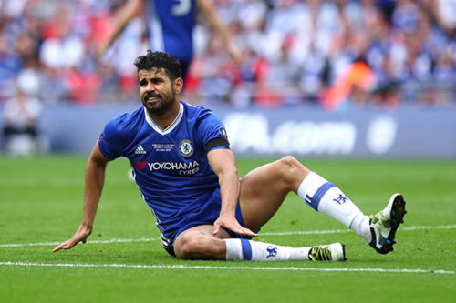 Diego Costa puts cars up for sale as he continues Chelsea absence