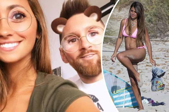 Messi & WAG have Instagram in stitches with VERY cheeky selfies