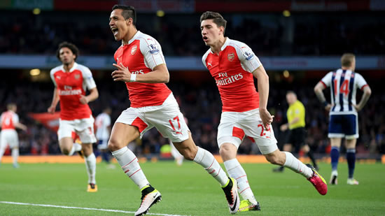 Arsenal 2 - 0 West Bromwich(WBA): Alexandre Lacazette brace helps Arsenal ease past West Brom