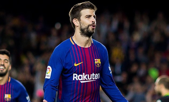 Barcelona teammates urge Pique to 'focus on football' after chaotic Sunday