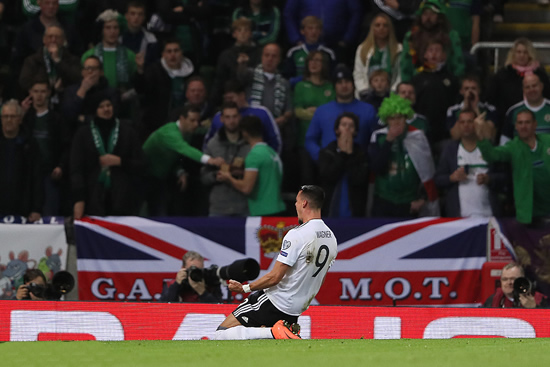 Northern Ireland 1 - 3 Germany: Ruthless Germany brush aside Northern Ireland to book World Cup spot