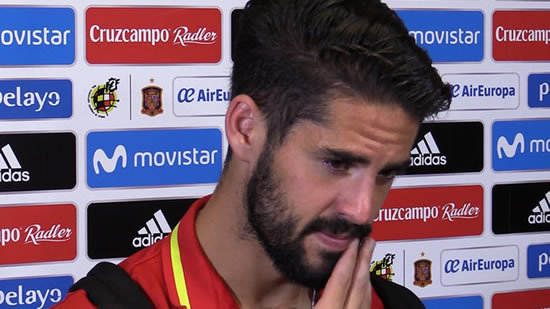 Isco: The whistling of Pique? That's what he opens himself up to