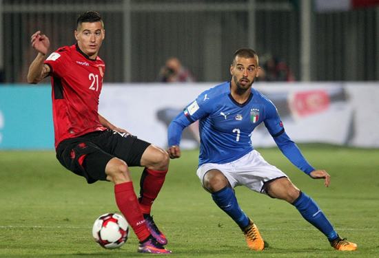 Albania 0 - 1 Italy: Italy earn play-off seeding with win over Albania