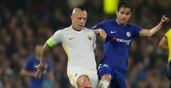 Nainggolan: Roma were the better side against Chelsea