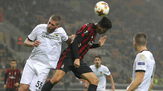 AC Milan 0 AEK Athens 0: Frustration mounts for Montella in dour draw
