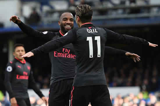 Wenger challenges Ozil, Sanchez and Lacazette to repeat Everton display