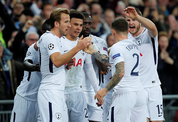 Tottenham Hotspur 3 - 1 Real Madrid: Dele Alli at the double as Spurs make it a memorable night with win over Real
