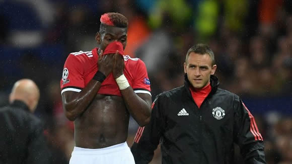 Man United's Jose Mourinho: I should have moaned about Paul Pogba injury