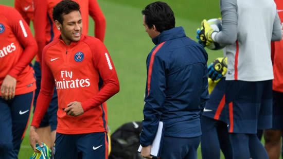Emery and Neymar meet to repair their differences