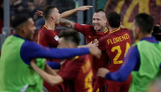 AS Roma 2 - 1 Lazio: Roma secure sixth straight win with hard-fought derby victory