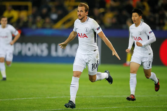 Borussia Dortmund 1 Tottenham 2: Spurs come from behind to secure top spot in Group H