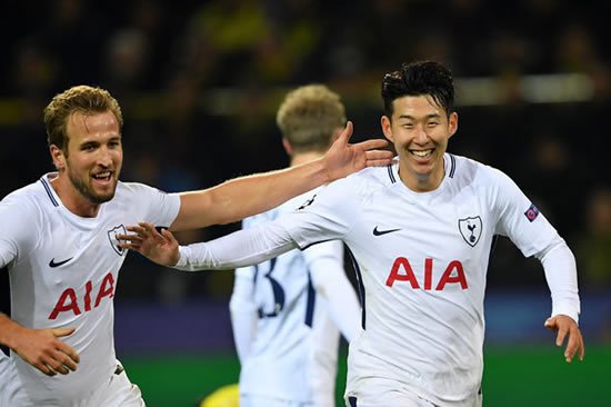 Borussia Dortmund 1 Tottenham 2: Spurs come from behind to secure top spot in Group H