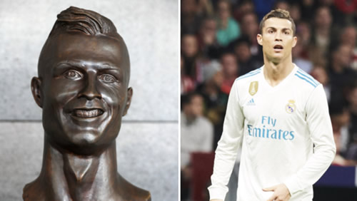 Cristiano Ronaldo Has Been Given Another Bust