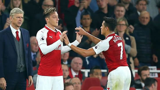 Arsene Wenger: Alexis Sanchez, Mesut Ozil won't leave Arsenal next month