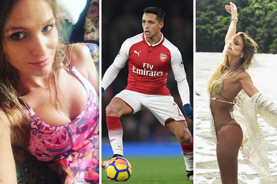 Arsenal star Alexis Sanchez’s girlfriend breaks silence on pregnancy rumours