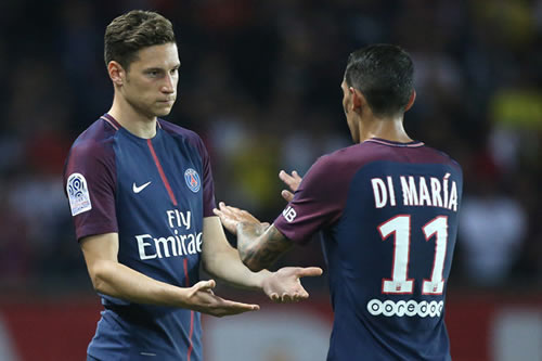 Julian Draxler and Angel Di Maria to Man Utd: Star pair could join on loan deals