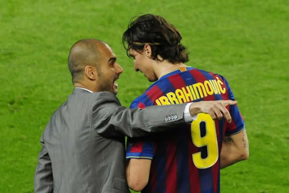 Pep Guardiola is the most 'immature' coach I've worked with - Zlatan Ibrahimovic