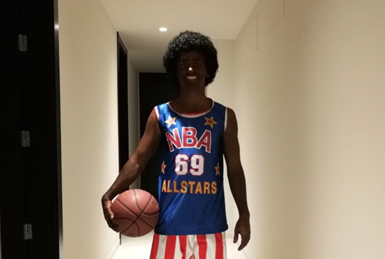Antoine Griezmann blasted by fans for dressing up as black basketball player