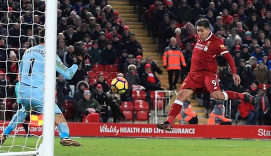 Liverpool 5 - 0 Swansea City: Coutinho and Firmino combine as Liverpool tear Swansea apart