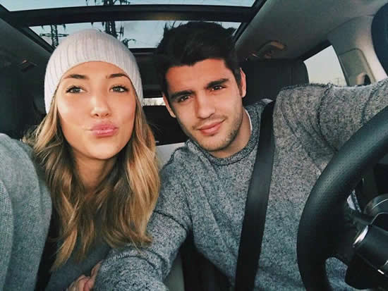 Chelsea ace Alvaro Morata and wife Alice Campello ‘told by doctors they are expecting twins