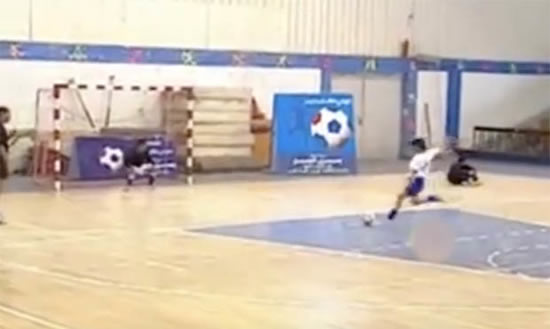 Liverpool fans are absolutely LOVING this clip of 12-year-old Mo Salah scoring goals